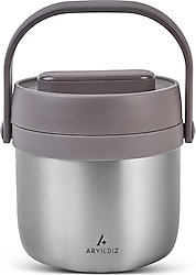 Aryıldız Bento Steel 1400 ml Yuvarlak Lunch Box