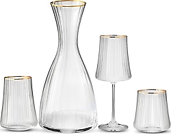 Aryıldız Crystal 37 Parça 12 Kişilik Bardak Seti