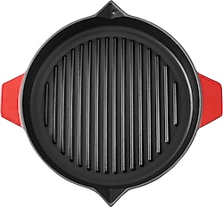 Aryıldız Duo Cast 30 cm Bombe Grill Tava