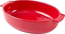 Aryıldız Elissa Kırmızı 31 cm Oval Fırın Kabı