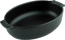 Aryıldız Elissa Mat Siyah 31 cm Oval Fırın Kabı