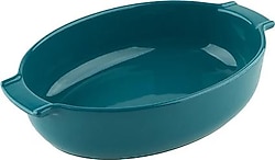 Aryıldız Elissa Yeşil 31 cm Oval Fırın Kabı