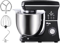 Aryıldız Home Chef XXL 2000 W 10 lt Siyah Stand Mikser