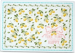 Aryıldız Limone 20x30 cm Cam Kesme Tahtası