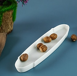 Aryıldız Lunar 25 cm Yuvarlak Zeytin Servis Tabağı