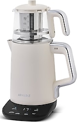 Aryıldız Omega Tea Cam Demlikli Çay Makinesi