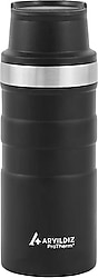 Aryıldız Protherm Active Siyah 350 ml Çelik Termos