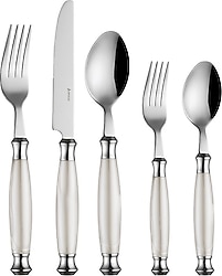 Aryıldız Ravello Krem 30 Parça 6 Kişilik Çatal Kaşık Bıçak Takımı