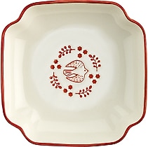 Aryıldız Red Bird 10 cm Köşeli Tabak