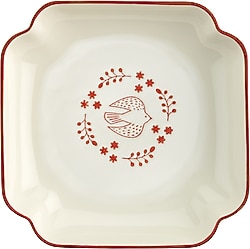 Aryıldız Red Bird 19 cm Köşeli Tabak