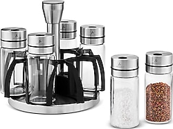 Aryıldız Steel 7 Parça Standlı Baharat Takımı