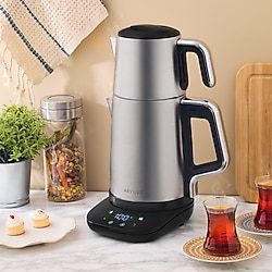 Aryıldız Vision Steel Inox 2200 W Çelik Çay Makinesi