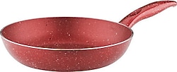 Arzu Çelik Tek Saplı Kırmızı 20 cm Granit Tava