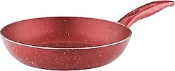 Arzu Çelik Tek Saplı Kırmızı 28 cm Granit Tava