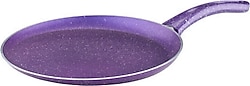 Arzu Çelik Violet 30 cm Granit Krep Tavası