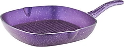Arzu Violet 28 cm Granit Izgara Tava