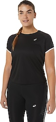 Asics Icon 2012C741 Kısa Kollu Bisiklet Yaka Kadın Spor Tişört