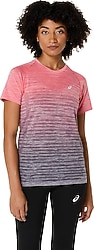 Asics Seamless 2012C385 Kısa Kollu Bisiklet Yaka Kadın Spor Tişört