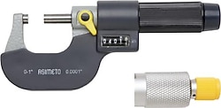 Asimeto AS-108010 0-25 mm Numaratörlü Dış Çap Mikrometre
