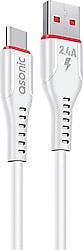 Asonic AS-X406 1 m USB to Type-C Hızlı Şarj Kablosu