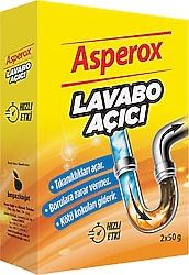 Asperox Lavabo Açıcı Granül 2x50 gr