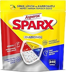 Asperox Sparx Bulaşık Makinesi Tableti 240'lı