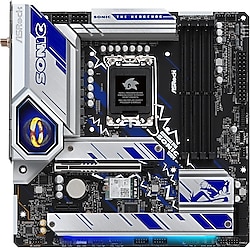 Asrock B760M PG Sonic Wi-Fi Intel LGA1700 DDR5 Micro ATX Anakart