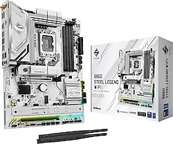 Asrock B860 Steel Legend WIFI Intel LGA1851 DDR5 ATX Anakart