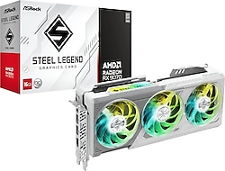 Asrock RX 9070 Steel Legend OC 256 Bit GDDR6 16 GB Ekran Kartı