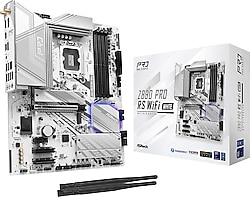Asrock Z890 Pro RS White Wi-Fi Intel LGA1851 DDR5 ATX Anakart