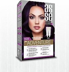 Asse Adventure 4.22 Patlıcan Moru Saç Boyası