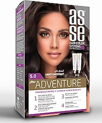 Asse Adventure 5.0 Açık Kestane Saç Boyası