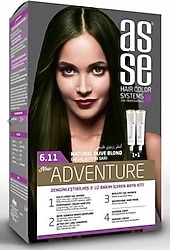 Asse Adventure 6.11 Doğal Zeytin Sarı Saç Boyası