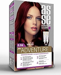 Asse Adventure 6.66 Şarap Kızılı Saç Boyası