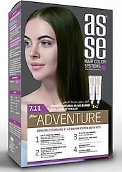 Asse Adventure 7.11 Orta Doğal Zeytin Sarı Saç Boyası