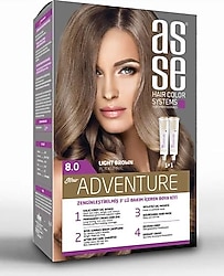 Asse Adventure 8.0 Açık Kumral Saç Boyası
