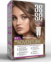 Asse Adventure 8.3 Açık Dore Kumral Saç Boyası