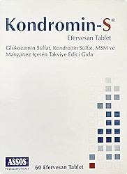 Assos Kondromin S + MSM 60 Efervesan Tablet
