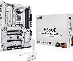 Asus B650E Max Gaming Wi-Fi W AMD AM5 DDR5 ATX Anakart
