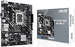 Asus Prime H610M-D Intel LGA1700 DDR5 Micro ATX Anakart