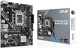 Asus Prime H610M-K D4 ARGB Intel LGA1700 DDR4 Micro ATX Anakart