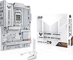 Asus TUF Gaming B850-PRO WIFI7 W Neo AMD AM5 DDR5 ATX Anakart