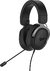 Asus Tuf Gaming H3 7.1 Gri Kablolu Mikrofonlu Kulak Üstü Oyuncu Kulaklığı