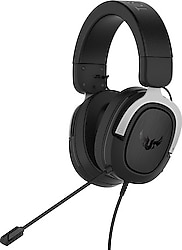 Asus Tuf Gaming H3 7.1 Gümüş Kablolu Mikrofonlu Kulak Üstü Oyuncu Kulaklığı