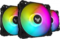 Asus TUF Gaming TF120 Siyah ARGB 3'lü 12 cm Kasa Fanı