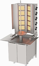 Atalay ADG-10DS 5+5 Radyanlı Gazlı Döner Makinesi