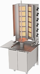 Atalay ADG-12DS 6+6 Radyanlı Gazlı Döner Makinesi
