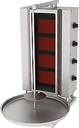 Atalay ADGC-4S Camlı Gazlı Döner Ocağı