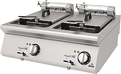 Atalay AEF-873 Elektrikli Çift Sepet Set Üstü Fritöz
