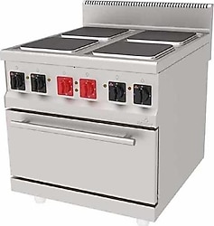 Atalay AEK-890 Kuzine 6 Gözlü Elektrikli Ocak